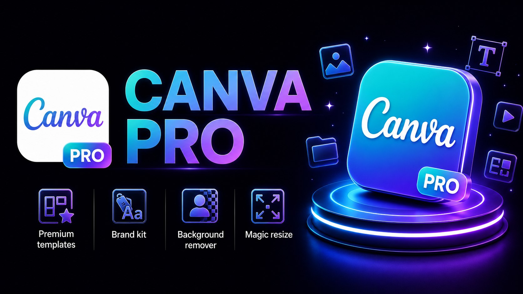 CANVA PRO SLOT (Bảo hành Full)